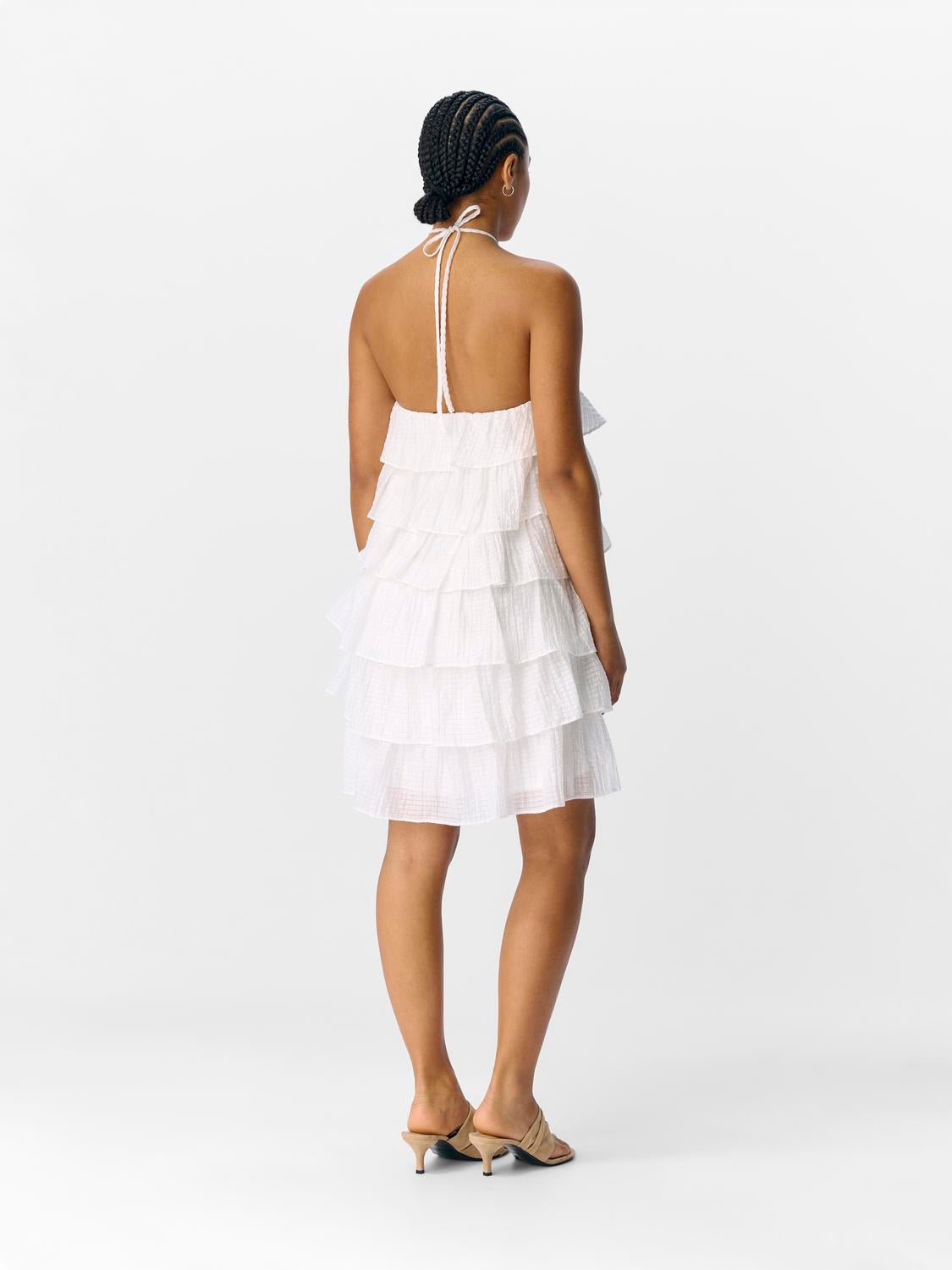 OBJBRITNEY Short Dress - White - VERO MODA & VILA Bergvik